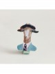 Retro Fashion Funny Fabric Cute Cartoon Hat Suit Giraffe Blue Hairpin