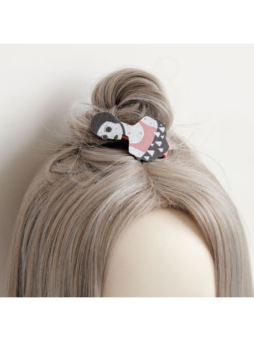 Personality Cartoon Retro Fashion Cartoon Sunglasses Cool Girl Cloth Art Vacation Travel Hairpin