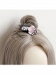 Personality Cartoon Retro Fashion Cartoon Sunglasses Cool Girl Cloth Art Vacation Travel Hairpin