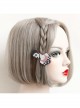 Personality Cartoon Retro Fashion Cartoon Sunglasses Cool Girl Cloth Art Vacation Travel Hairpin