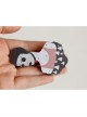 Personality Cartoon Retro Fashion Cartoon Sunglasses Cool Girl Cloth Art Vacation Travel Hairpin