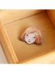 Fashion Festival Birthday Cartoon Yellow-Haired Girl Fabric Cute Child Baby Brooch