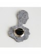 Punk Fashion Retro Personality Cartoon Sunglasses Bitter Girl Fabric Small Brooch