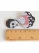 Punk Fashion Retro Personality Cartoon Sunglasses Bitter Girl Fabric Small Brooch