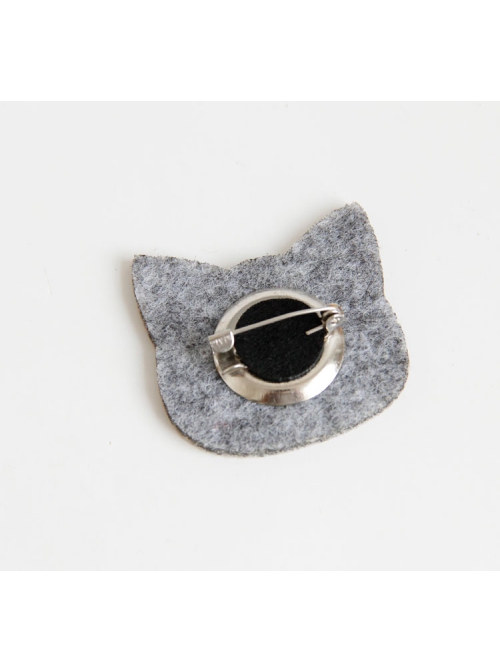 Cute Fashion Cartoon Cat Birthday Holiday Retro Female Child Brooch
