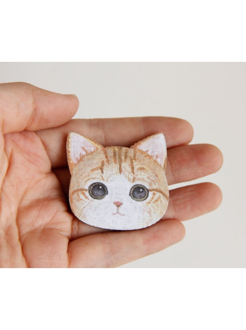 Cute Fashion Cartoon Cat Birthday Holiday Retro Female Child Brooch