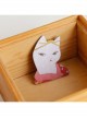Simple Cute Fashion Cartoon Kimono Cat Children Girls Fabric Brooch