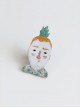 Fashion Trend Cute Personality Cartoon Pineapple Head Man Brooch