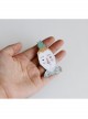 Fashion Trend Cute Personality Cartoon Pineapple Head Man Brooch
