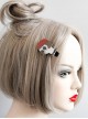 Personality Cute Funny Fashion Cartoon Sunglasses Short Hair Girl Hairpin