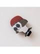Personality Cute Funny Fashion Cartoon Sunglasses Short Hair Girl Hairpin