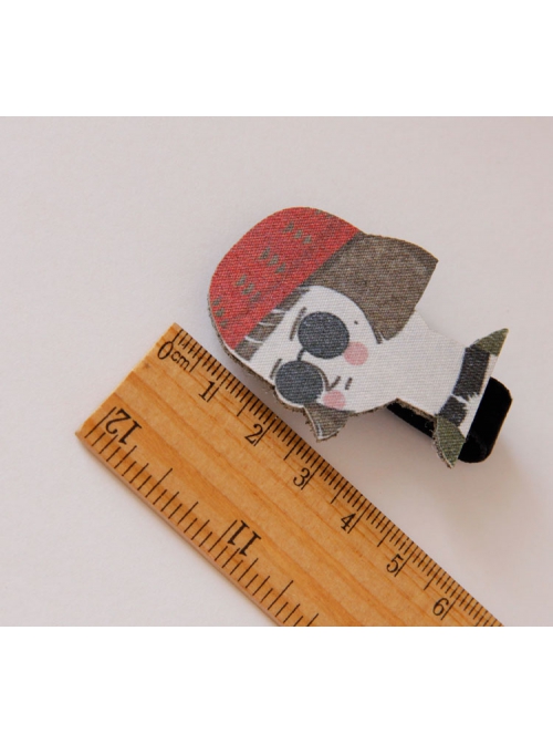 Personality Cute Funny Fashion Cartoon Sunglasses Short Hair Girl Hairpin