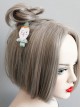 Personality Cartoon Funny Fashion Cute Pineapple Man Spring Hairpin