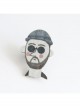 Creative Cartoon Cute Fashion Trend Hat Sunglasses Male Brooch