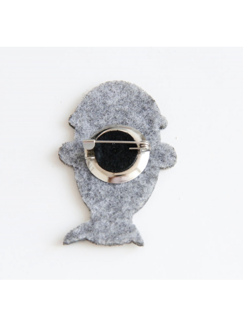 Creative Cartoon Cute Fashion Trend Hat Sunglasses Male Brooch