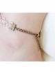 Lady Sweet Golden Lace Simulation Flower Fashion Fashion Anklet