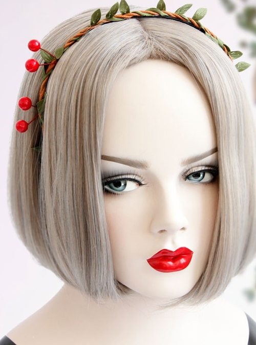 Cute Sweet Red Small Cherry Rattan Creative Fashion Female Headband