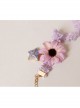 Fashion Leisure Starfish Purple Daisy Flowers Lace Seaside Tourism Beach Female Anklet