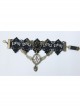 Handmade Fashion Retro Gothic Black Lace Flower Wings Love Female Arm Chain