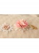 Bride Wedding Dress Fashion Lolita Cute Female White Lace Pink Flower Anklet