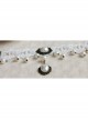 Fashion Retro Baroque Simple Dancing White Pearl Lace Female Armband