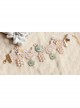 Light Pink Lace Fashion Retro Crown Colored Flowers Female Armband
