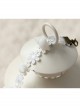 Fashion Personality Simple Leisure Vacation White Lace Conch Female Ankle Ring