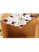Fashion Retro Wedding Dress Bride White Pearl Red Diamond Lace Exaggerated Personality Armband