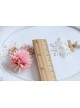 Fashion Leisure Seaside Beach Vacation White Lace Pink Flowers Female Armband