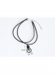 Baroque Fashion Retro Beauty Head Black Velvet Rope Simple All-Match Female Short Necklace