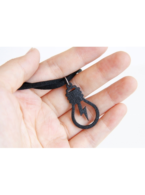 Baroque Fashion Retro Beauty Head Black Velvet Rope Simple All-Match Female Short Necklace