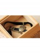 Retro Simple Bronze Owl Black Velvet Rope Fashion Female Short Necklace