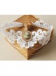 Bride White Lace Beauty Portrait Tassel Retro Lolita Fashion Exaggerated Female Choker