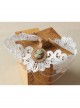 Bride White Lace Beauty Portrait Tassel Retro Lolita Fashion Exaggerated Female Choker