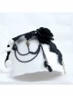 Retro Fashion Gothic Black Lace Rose Tassel Water Drop Pearl Star Flower Female Anklet