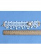 Handmade Retro Palace Fashion White Lace Pearl Female Anklet
