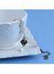 Exquisite Fashion Retro Baroque Golden Lace Pearl Rose Flower Female Anklet