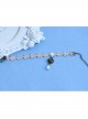 Exquisite Fashion Retro Baroque Golden Lace Pearl Rose Flower Female Anklet
