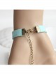 Golden Flower Pearl Retro Fashion Simple Blue Female Bracelet