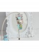 Golden Flower Pearl Retro Fashion Simple Blue Female Bracelet