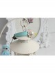 Golden Flower Pearl Retro Fashion Simple Blue Female Bracelet