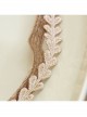 Fashion Simple Golden Lace Love Heart Hemp Rope Retro Handmade Female Bracelet