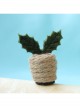 Creative Handmade Cute Retro Fashion Christmas Green Plants Leaves Female Brooch