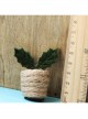 Creative Handmade Cute Retro Fashion Christmas Green Plants Leaves Female Brooch