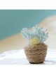 Handmade Personality Blue Stamen Yellow Rose Flower Christmas Female Retro Fashion Cute Small Brooch
