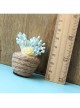 Handmade Personality Blue Stamen Yellow Rose Flower Christmas Female Retro Fashion Cute Small Brooch