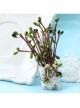Retro Simple Green Tree White Lace Handmade Fashion Female Small Brooch