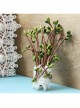 Retro Simple Green Tree White Lace Handmade Fashion Female Small Brooch