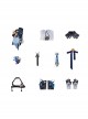 Game Genshin Impact Eula Halloween Cosplay Design 2 Costume Full Set