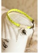 Fashion Retro Personality Yellow Braided Rope Spider Female Anklet